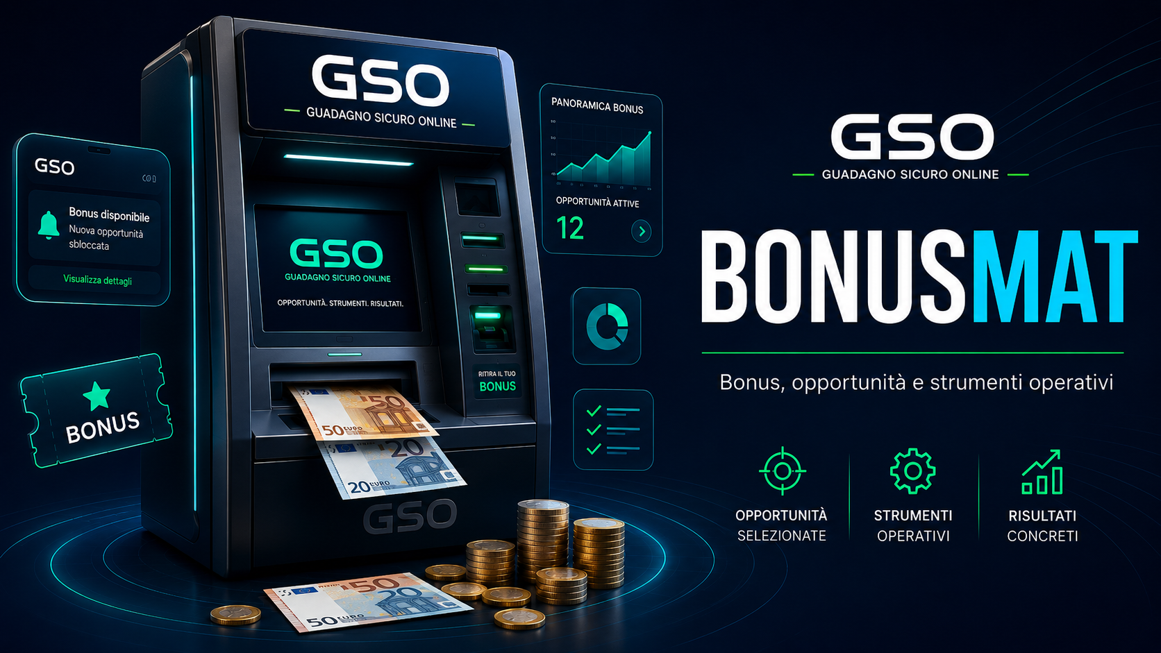 BonusMat - Bonus, opportunità e strumenti operativi GSO