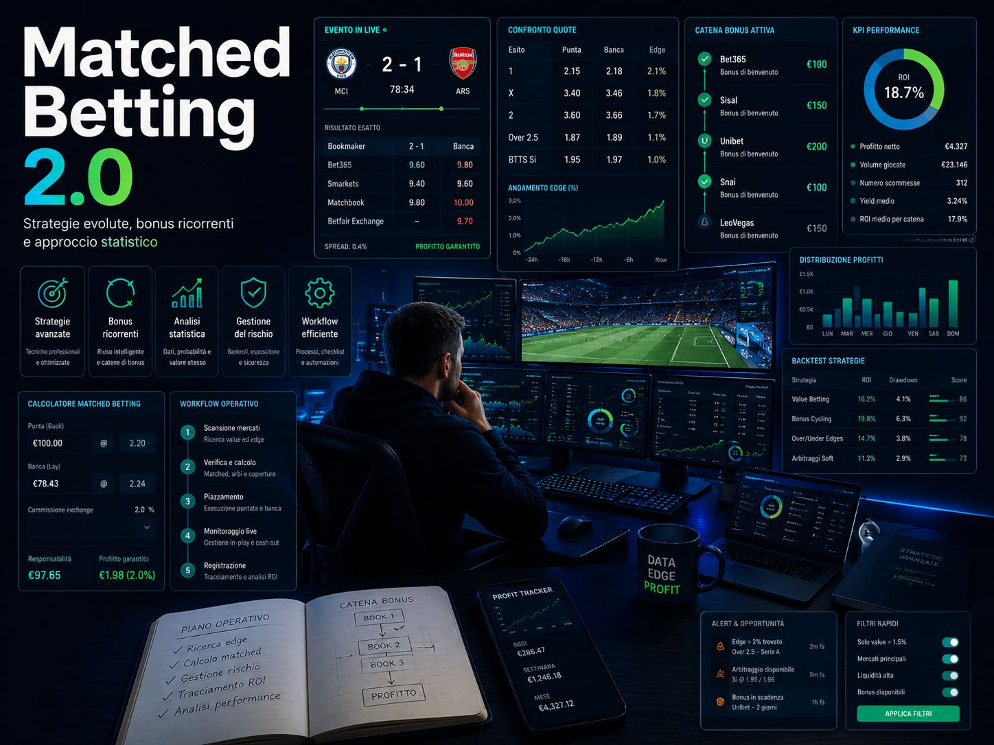 Copertina del corso Matched Betting 2.0